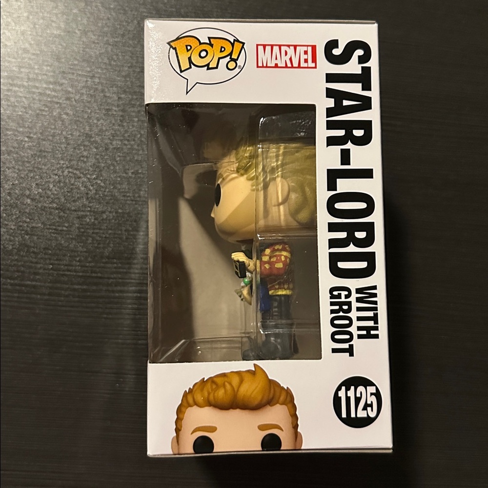 Star-lord with groot funko exclusive # 1125 (nib) - Picture 3 of 6
